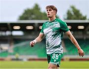 18 July 2025; John McGovern of Shamrock Rovers returns to the dressing room before the Sports Direct Men’s FAI Cup second round match between Shamrock Rovers and Wexford at Tallaght Stadium in Dublin. Photo by Thomas Flinkow/Sportsfile