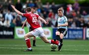 18 July 2025; Daryl Horgan of Dundalk in action against Jake Doyle-Hayes of Sligo Rovers during the Sports Direct Men’s FAI Cup second round match between Dundalk and Sligo Rovers at Oriel Park in Dundalk, Louth. Photo by Ben McShane/Sportsfile