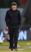 18 July 2025; Shamrock Rovers manager Stephen Bradley during the Sports Direct Men’s FAI Cup second round match between Shamrock Rovers and Wexford at Tallaght Stadium in Dublin. Photo by Thomas Flinkow/Sportsfile