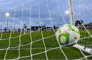 18 July 2025; Liam Boyce of Derry City scores his side's fourth, and his third, goal, from a penalty, during the Sports Direct Men’s FAI Cup second round match between Treaty United and Derry City at Markets Field in Limerick. Photo by Stephen McCarthy/Sportsfile