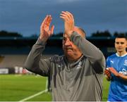 18 July 2025; Waterford head coach John Coleman after the Sports Direct Men’s FAI Cup second round match between Waterford and St Mochta’s at the Regional Sports Centre in Waterford. Photo by Michael P Ryan/Sportsfile