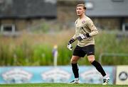 18 July 2025; Killester Donnycarney goalkeeper Ernest Lemantovic during the Sports Direct Men’s FAI Cup second round match between Killester Donnycarney and Bohemians at Dalymount Park in Dublin. Photo by Seb Daly/Sportsfile