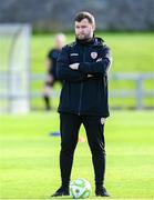 18 July 2025; Derry City head of recruitment Michael Mackin before the Sports Direct Men’s FAI Cup second round match between Treaty United and Derry City at Markets Field in Limerick. Photo by Stephen McCarthy/Sportsfile