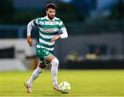 18 July 2025; Danny Mandroiu of Shamrock Rovers during the Sports Direct Men’s FAI Cup second round match between Shamrock Rovers and Wexford at Tallaght Stadium in Dublin. Photo by Thomas Flinkow/Sportsfile