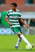 18 July 2025; Victor Ozhianvuna of Shamrock Rovers during the Sports Direct Men’s FAI Cup second round match between Shamrock Rovers and Wexford at Tallaght Stadium in Dublin. Photo by Thomas Flinkow/Sportsfile