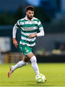 18 July 2025; Danny Mandroiu of Shamrock Rovers during the Sports Direct Men’s FAI Cup second round match between Shamrock Rovers and Wexford at Tallaght Stadium in Dublin. Photo by Thomas Flinkow/Sportsfile