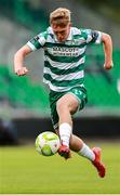 18 July 2025; Michael Noonan of Shamrock Rovers during the Sports Direct Men’s FAI Cup second round match between Shamrock Rovers and Wexford at Tallaght Stadium in Dublin. Photo by Thomas Flinkow/Sportsfile