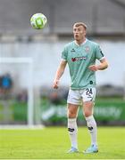 18 July 2025; Sam Todd of Derry City during the Sports Direct Men’s FAI Cup second round match between Treaty United and Derry City at Markets Field in Limerick. Photo by Stephen McCarthy/Sportsfile