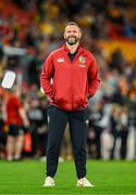 19 July 2025; British & Irish Lions head coach Andy Farrell before the first test match between Australia and the British & Irish Lions at Suncorp Stadium in Brisbane, Australia. Photo by Brendan Moran/Sportsfile