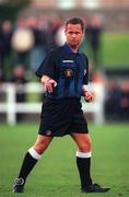 8 November 1998; Referee Aidan O'Regan during the Harp Lager National League Premier Division match between UCD and Bohemians at Belfield Park in Dublin. Photo By Brendan Moran/Sportsfile.