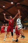 11 April 1998; Angie McNally of Ireland during the Four Nations International Basketball match between Ireland and Wales at the National Basketball Arena in Tallaght, Dublin. Photo by Ray McManus/Sportsfile.