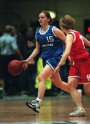23 January 1998; Denise Walsh of Opennet Naomh Mhuire during the Sprite Women's Senior National Cup Semi-Final between Opennet Naomh Mhuire and Tolka Rovers at the National Basketball Arena in Tallaght, Dublin. Photo by Brendan Moran/Sportsfile