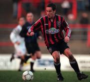 14 December 1997; Derek McGrath of Bohemians during the Bord Gáis National League Premier Division match between Bohemians and Dundalk at Dalymount Park in Dublin. Photo by Brendan Moran/Sportsfile.