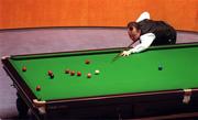 24 March 1998; Fergal O'Brien pots a pink during his Round 1 match against Peter Ebdon of England on Day 1 of the Benson and Hedges Irish Masters Snooker at Goffs in Kill, Kildare. Photo by Matt Browne/Sportsfile