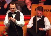 26 March 1998; Fergal O'Brien during the Benson and Hedges Irish Masters Snooker Quarter-Final between Ken Doherty and Fergal O'Brien at Goffs in Kill, Kildare. Photo by Brendan Moran/Sportsfile