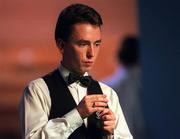 16 December 1998; Ken Doherty during Day 3 of the Irish Open Snooker at the National Basketball Arena in Tallaght, Dublin. Photo by Brendan Moran/Sportsfile