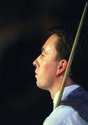 16 December 1998; Ken Doherty during Day 3 of the Irish Open Snooker at the National Basketball Arena in Tallaght, Dublin. Photo by Brendan Moran/Sportsfile