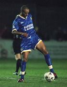 4 December 1998. Jason Kabia of Waterford during the Harp Lager National League Premier Division match between St Patrick's Athletic and Waterford at Richmond Park in Dublin. Photo by Matt Browne/Sportsfile