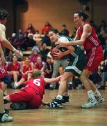 11 April 1998; Jillian Hayes of Ireland during the Four Nations International Basketball match between Ireland and England at the National Basketball Arena in Tallaght, Dublin. Photo by Ray McManus/Sportsfile.