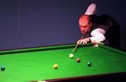 15 December 1998; Peter Ebdon competing during Day 2 of the Irish Open Snooker at the National Basketball Arena in Tallaght, Dublin. Photo by Brendan Moran/Sportsfile