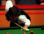 24 March 1998; Ronnie O'Sullivan during his Round 1 match against Jimmy White on Day 1 of the Benson and Hedges Irish Masters Snooker at Goffs in Kill, Kildare. Photo by Matt Browne/Sportsfile