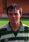 16 August 1997; Sean Kavanagh of Shamrock Rovers ahead of the Harp Lager National League Premier Division match between Home Farm Everton and Shamrock Rovers at Tolka Park in Dublin. Photo by Brendan Moran/Sportsfile.