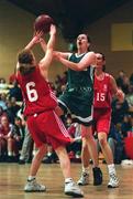 11 April 1998; Suzanne Maguire of Ireland during the Four Nations International Basketball match between Ireland and England at the National Basketball Arena in Tallaght, Dublin. Photo by Ray McManus/Sportsfile.