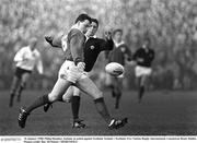 16 January 1988; Philip Danaher, Ireland, in action against Scotland. Ireland v Scotland, Five Nations Rugby International, Lansdowne Road, Dublin. Picture credit: Ray McManus / SPORTSFILE