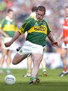 26 September 2004; Dara O Cinneide, Kerry. Bank of Ireland All-Ireland Senior Football Championship Final, Kerry v Mayo, Croke Park, Dublin. Picture credit; Brendan Moran / SPORTSFILE *** Local Caption *** Any photograph taken by SPORTSFILE during, or in connection with, the 2004 Bank of Ireland All-Ireland Senior Football Final which displays GAA logos or contains an image or part of an image of any GAA intellectual property, or, which contains images of a GAA player/players in their playing uniforms, may only be used for editorial and non-advertising purposes.  Use of photographs for advertising, as posters or for purchase separately is strictly prohibited unless prior written approval has been obtained from the Gaelic Athletic Association.