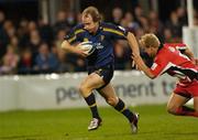 24 September 2004; Denis Hickie, Leinster, in action against Andrew Turnbull, The Borders. Celtic League 2004-2005, Leinster Rugby v The Borders, Donnybrook, Dublin. Picture credit; Damien Eagers / SPORTSFILE