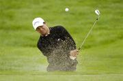 28 September 2004; Michael Campbell plays from the bunker onto the 5th green during the first day of practice ahead of the American Express World Golf Championship 2004, Mount Juliet Golf Club, Thomastown, Co. Kilkenny. Picture credit; Matt Browne / SPORTSFILE