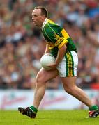 26 September 2004; John Crowley, Kerry. Bank of Ireland All-Ireland Senior Football Championship Final, Kerry v Mayo, Croke Park, Dublin. Picture credit; Ray McManus / SPORTSFILE *** Local Caption *** Any photograph taken by SPORTSFILE during, or in connection with, the 2004 Bank of Ireland All-Ireland Senior Football Final which displays GAA logos or contains an image or part of an image of any GAA intellectual property, or, which contains images of a GAA player/players in their playing uniforms, may only be used for editorial and non-advertising purposes.  Use of photographs for advertising, as posters or for purchase separately is strictly prohibited unless prior written approval has been obtained from the Gaelic Athletic Association.