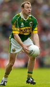 26 September 2004; Seamus Moynihan, Kerry. Bank of Ireland All-Ireland Senior Football Championship Final, Kerry v Mayo, Croke Park, Dublin. Picture credit; Ray McManus / SPORTSFILE *** Local Caption *** Any photograph taken by SPORTSFILE during, or in connection with, the 2004 Bank of Ireland All-Ireland Senior Football Final which displays GAA logos or contains an image or part of an image of any GAA intellectual property, or, which contains images of a GAA player/players in their playing uniforms, may only be used for editorial and non-advertising purposes.  Use of photographs for advertising, as posters or for purchase separately is strictly prohibited unless prior written approval has been obtained from the Gaelic Athletic Association.