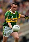 26 September 2004; William Kirby, Kerry. Bank of Ireland All-Ireland Senior Football Championship Final, Kerry v Mayo, Croke Park, Dublin. Picture credit; Ray McManus / SPORTSFILE *** Local Caption *** Any photograph taken by SPORTSFILE during, or in connection with, the 2004 Bank of Ireland All-Ireland Senior Football Final which displays GAA logos or contains an image or part of an image of any GAA intellectual property, or, which contains images of a GAA player/players in their playing uniforms, may only be used for editorial and non-advertising purposes.  Use of photographs for advertising, as posters or for purchase separately is strictly prohibited unless prior written approval has been obtained from the Gaelic Athletic Association.