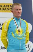 29 September 2004; Alexandre Vinokourov, Kazakhstan, who won the bronze medal in the Elite Men's Individual Time Trial. World Road Cycling Championship, Bardolino, Verona, Italy. Picture credit; Gerry McManus / SPORTSFILE