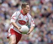 26 September 2004; Paul Marlow, Tyrone. All-Ireland Minor Football Championship Final, Kerry v Tyrone, Croke Park, Dublin. Picture credit; Brian Lawless / SPORTSFILE *** Local Caption *** Any photograph taken by SPORTSFILE during, or in connection with, the 2004 All-Ireland Minor Football Final which displays GAA logos or contains an image or part of an image of any GAA intellectual property, or, which contains images of a GAA player/players in their playing uniforms, may only be used for editorial and non-advertising purposes.  Use of photographs for advertising, as posters or for purchase separately is strictly prohibited unless prior written approval has been obtained from the Gaelic Athletic Association.