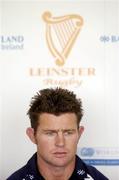 30 September 2004; David Holwell at a press conference announcing his signing for Leinster. Old Belvedere, Dublin. Picture credit; Damien Eagers / SPORTSFILE