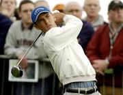 30 September 2004; Charles Howell III watches his drive from the first tee box during round one of the American Express World Golf Championship 2004, Mount Juliet Golf Club, Thomastown, Co. Kilkenny. Picture credit; Matt Browne / SPORTSFILE