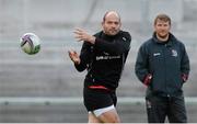 17 October 2013; Rory Best, Ulster, during squad training ahead of their Heineken Cup 2013/14, Pool 5, Round 2, game against Montpellier on Saturday. Ulster Rugby Squad Training, Ravenhill Park, Befast Co. Antrim Picture credit: Oliver McVeigh / SPORTSFILE
