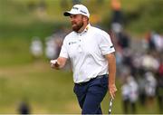 19 July 2025; Shane Lowry of Ireland after putting on the first green during day three of The 153rd Open Championship at Royal Portrush Golf Club in Portrush, Antrim. Photo by Ramsey Cardy/Sportsfile