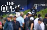 19 July 2025; Phil Mickelson of USA walks down the first fairway during day three of The 153rd Open Championship at Royal Portrush Golf Club in Portrush, Antrim. Photo by Ramsey Cardy/Sportsfile
