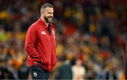 19 July 2025; British & Irish Lions head coach Andy Farrell before the first test match between Australia and the British & Irish Lions at Suncorp Stadium in Brisbane, Australia. Photo by Brendan Moran/Sportsfile