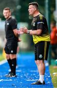 19 July 2025; Bangor Celtic manager John Scott during the Sports Direct Men’s FAI Cup second round match between Bangor Celtic and Cobh Ramblers at Pearse Park in Crumlin, Dublin. Photo by Thomas Flinkow/Sportsfile