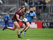 19 July 2025; Siobhán Divilly of Galway during the TG4 All-Ireland Ladies Football Senior Championship semi-final match between Dublin and Galway at Glenisk O’Connor Park in Tullamore, Offaly. Photo by Piaras Ó Mídheach/Sportsfile