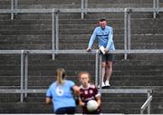 19 July 2025; Former Dublin senior Ladies Football manager Mick Bohan in attendance during the TG4 All-Ireland Ladies Football Senior Championship semi-final match between Dublin and Galway at Glenisk O’Connor Park in Tullamore, Offaly. Photo by Piaras Ó Mídheach/Sportsfile