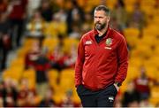 19 July 2025; British & Irish Lions head coach Andy Farrell during the first test match between Australia and the British & Irish Lions at Suncorp Stadium in Brisbane, Australia. Photo by Brendan Moran/Sportsfile