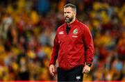 19 July 2025; British & Irish Lions head coach Andy Farrell before the first test match between Australia and the British & Irish Lions at Suncorp Stadium in Brisbane, Australia. Photo by Brendan Moran/Sportsfile