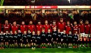 19 July 2025; British & Irish Lions players, from left, Jack Conan, Tadhg Furlong, Finn Russell, Ellis Genge, Tom Curry, James Lowe, Hugo Keenan, Ollie Chessum, Alex Mitchell, Jamison Gibson-Park, Huw Jones and Andrew Porter before the first test match between Australia and the British & Irish Lions at Suncorp Stadium in Brisbane, Australia. Photo by Brendan Moran/Sportsfile