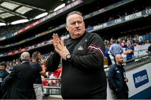 20 July 2025; Cork manager Pat Ryan before the GAA Hurling All-Ireland Senior Championship final match between Cork and Tipperary at Croke Park in Dublin. Photo by David Fitzgerald/Sportsfile