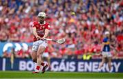20 July 2025; Patrick Horgan of Cork converts a free during the GAA Hurling All-Ireland Senior Championship final match between Cork and Tipperary at Croke Park in Dublin. Photo by Seb Daly/Sportsfile